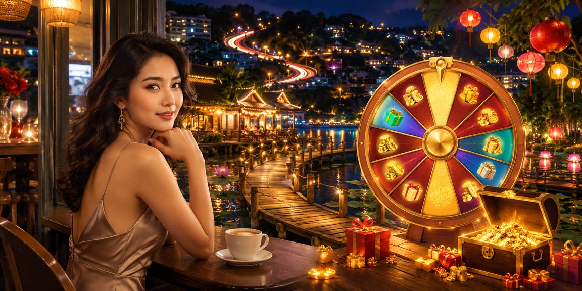 Người chơi roulette tại Đà Lạt trong không gian cà phê ấm cúng