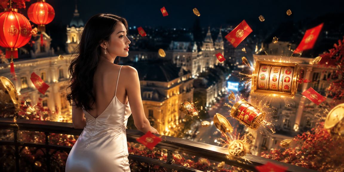 Người chơi Hà Nội trải nghiệm slot game dưới ánh đèn lồng về đêm